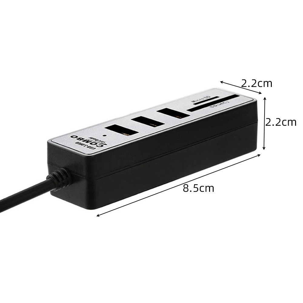 1 шт. высокоскоростной 3 USB-концентратор 0 Многофункциональный Hab TF SD-карта один для