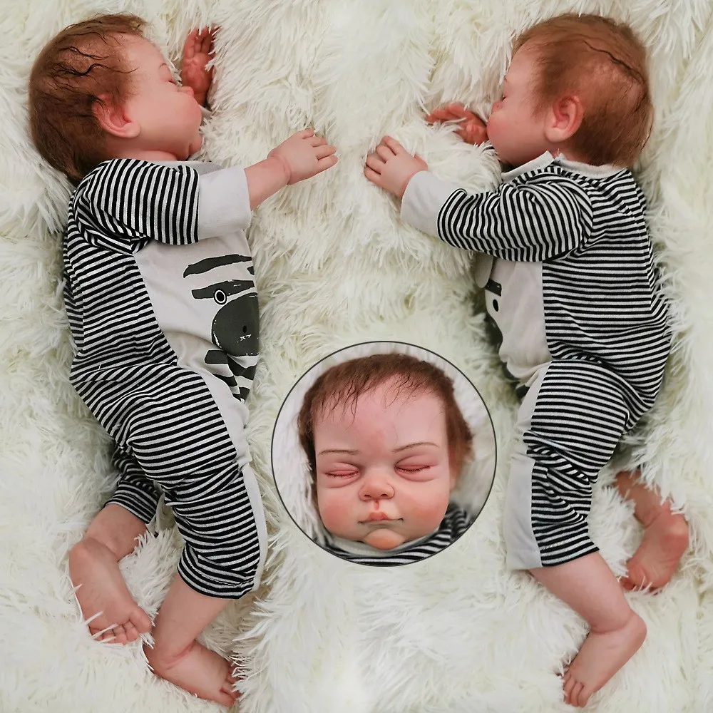 22 дюймов кукла-реборн дети Playmate кукла Bebe мягкая силиконовая RebornToys имитация