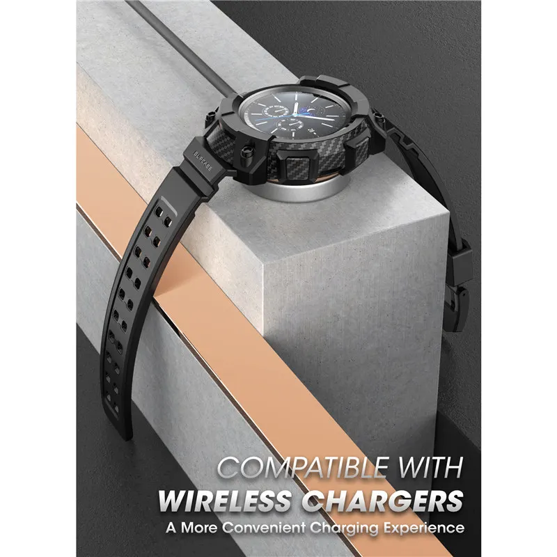 SUPCASE UB Pro для Samsung Galaxy Watch 3 Чехол 45 мм (2020) прочный защитный чехол с ремешком |