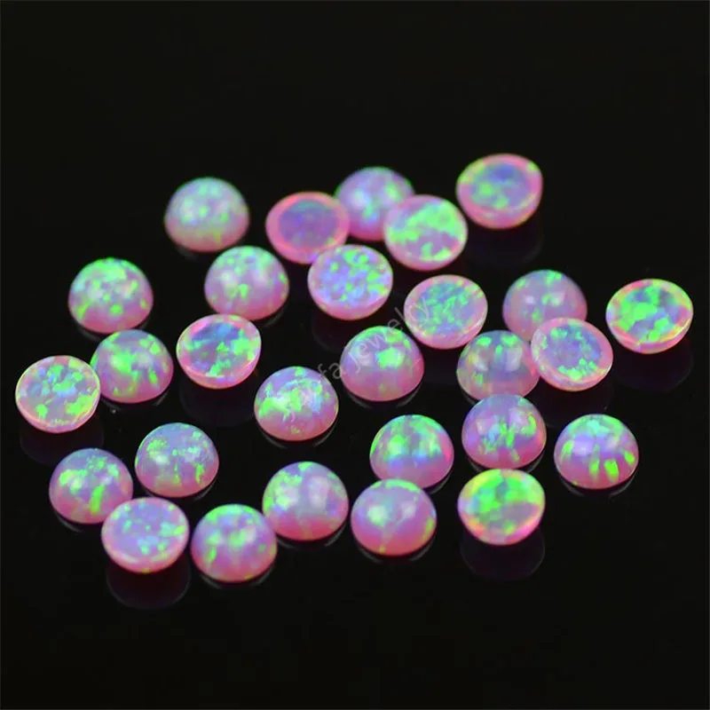 Оптовая цена горячая Распродажа круглый кабошон с плоской задней стороной от 2 мм