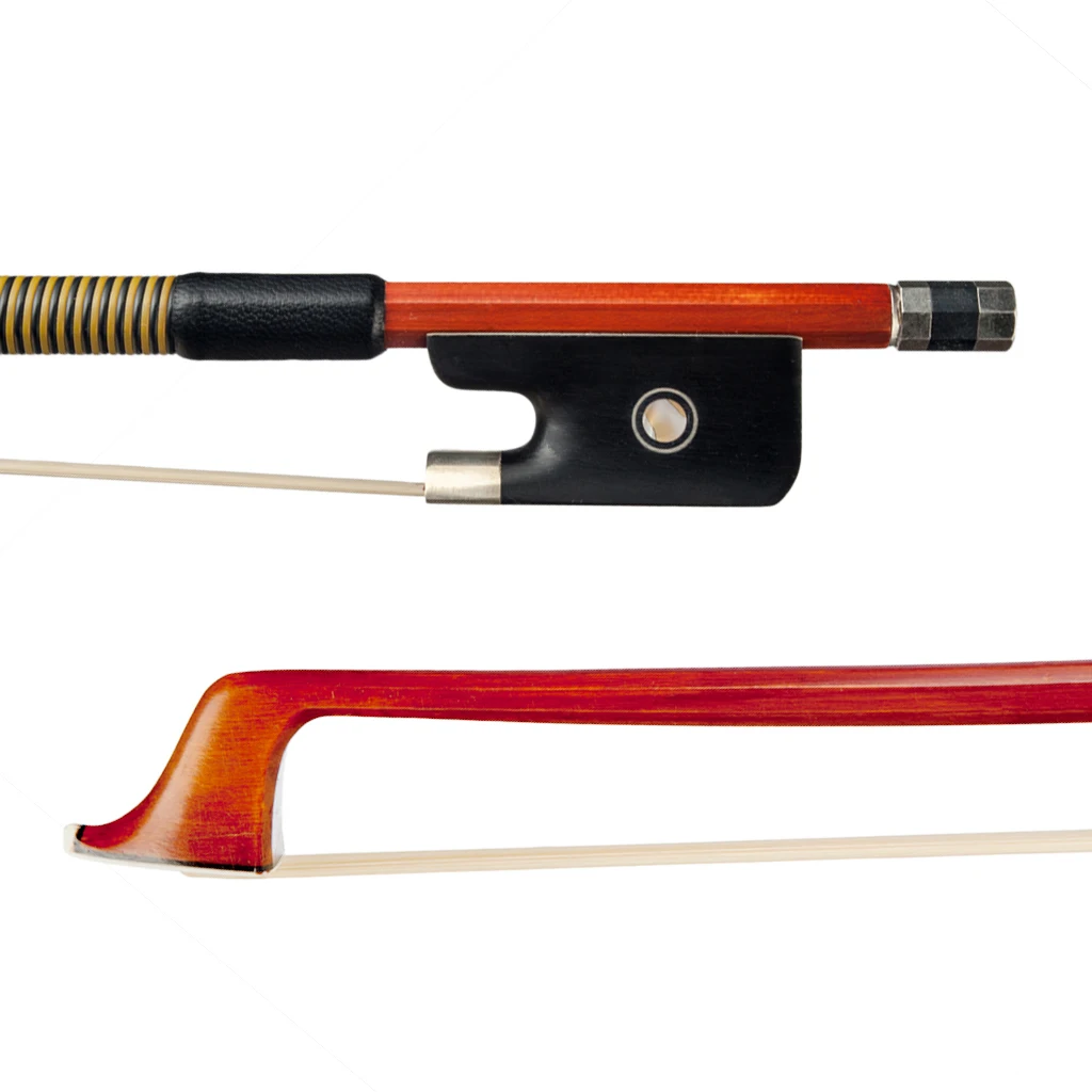 Brazilwood Cello Bow 4/4 Full Size With Ebony Frog And Octagonal Silver Mount Well Balanced Light Weight Real Mongolia Horsehair