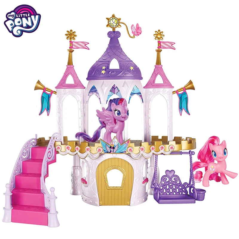 

Original My Little Pony Toys Anime Figure Doll House Toys for Girls Accessories for Doll Kids Toys for Children Gift