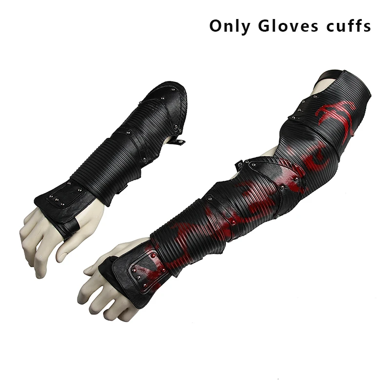 Only gloves cuffs Тор Ragnarok Косплей Тор сын Одина ТОР 3 костюм супергерой кино плащ костюмы на Хэллоуин сапоги для взрослых Пользовательские Мстители - Цвет: Only gloves cuffs