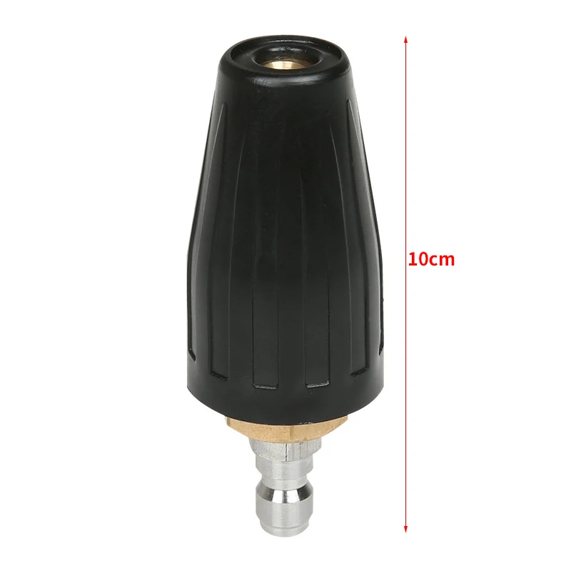 

3.0 Pressure Washer Rotating Turbo Nozzle 3600 PSI 4 GPM with Spray Nozzle Tips Kit