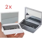 2 шт.лот мини-зеркало для макияжа высокого качества портативный Творческий зеркала для ноутбуков Apple Macbook Air компьютера Apple