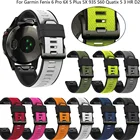 Ремешок силиконовый для Garmin Fenix 6 5, ремешок для наручных часов Fenix 5X Plus Fenix 6X Pro 935 Mk2i, 22 мм 26 мм