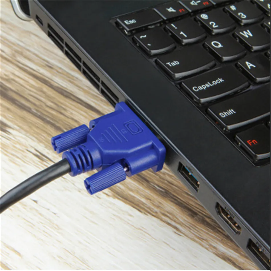 Кабель VGA 1 5 м 1080P для монитора компьютера аудио удлинитель провод с HD 15 контактным