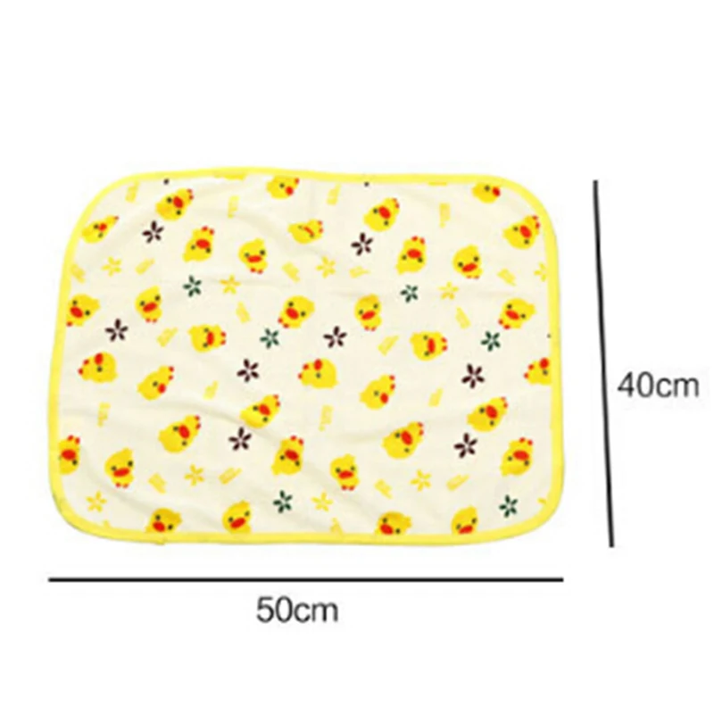Пеленальный Коврик для малышей с желтой уткой 3 размера Детский