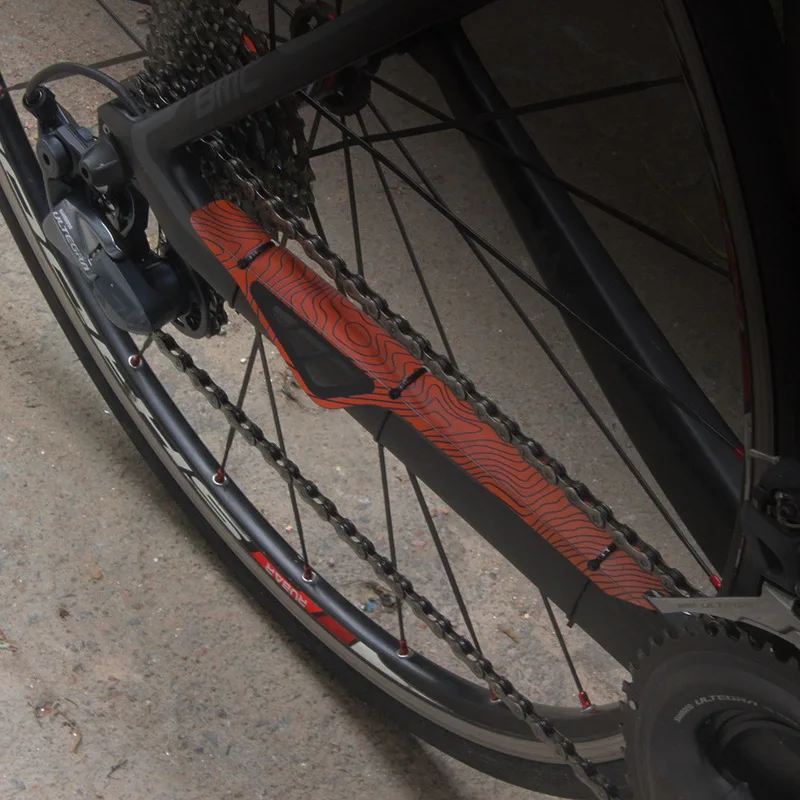 Новый защитный чехол для велосипедной цепи MTB рамы Аксессуары