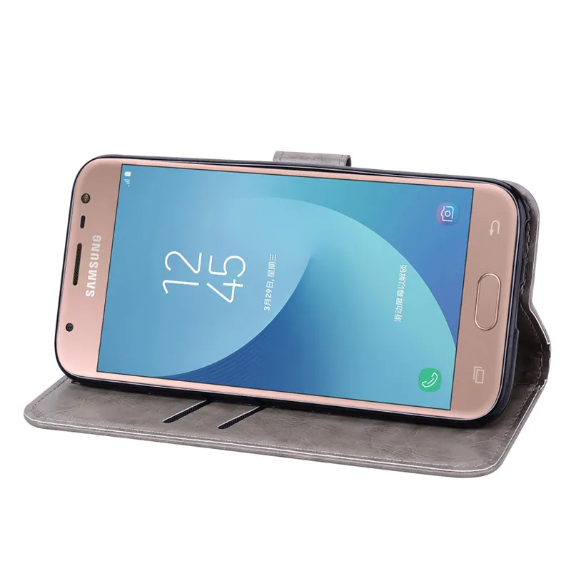 Кожаный чехол-книжка для samsung j5, чехол для samsung Galaxy J5, чехол J530 SM-J530F, чехол для samsung J5, чехол