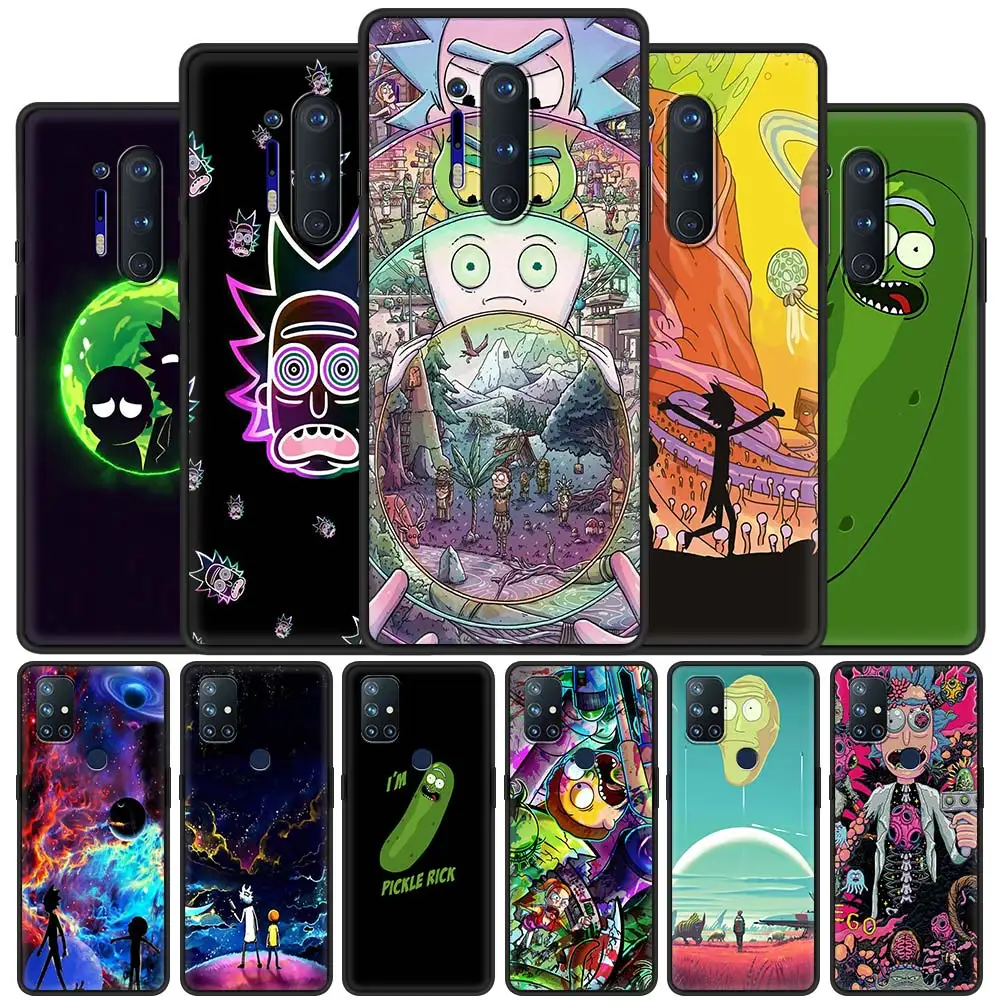 Аниме Рикс и Pic чехол для OnePlus 8 Nord N10 Z 8T 7 Pro N100 9 9R 6 комплектов/партия размер 6T ТПУ