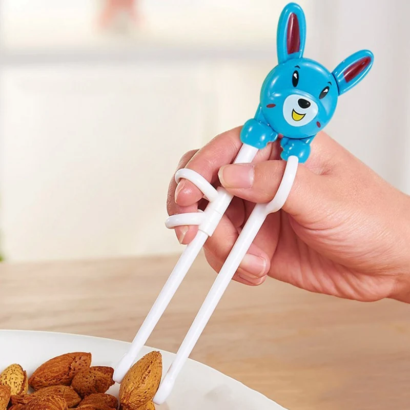 

Cartoon Rabbit Children Practice Chopsticks Baby Learning Educational Training Chopsticks Dinnerware