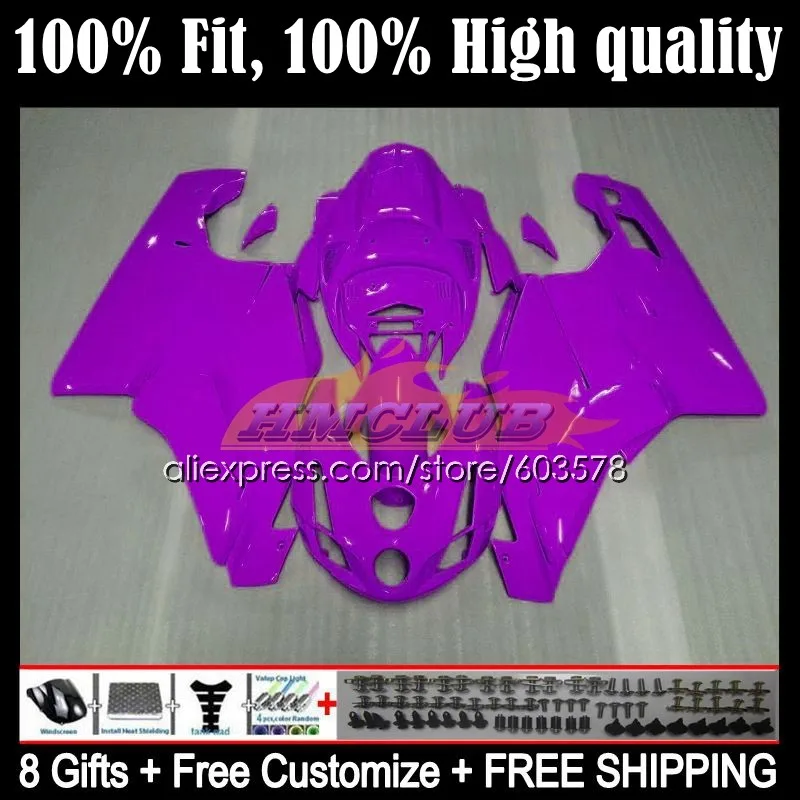 

Injection Bodys For DUCATI 749-999 749S 999S 62CL.66 749 999 S R 749R 999R 05 06 999 749 2005 2006 OEM Fairing kit Gloss purple