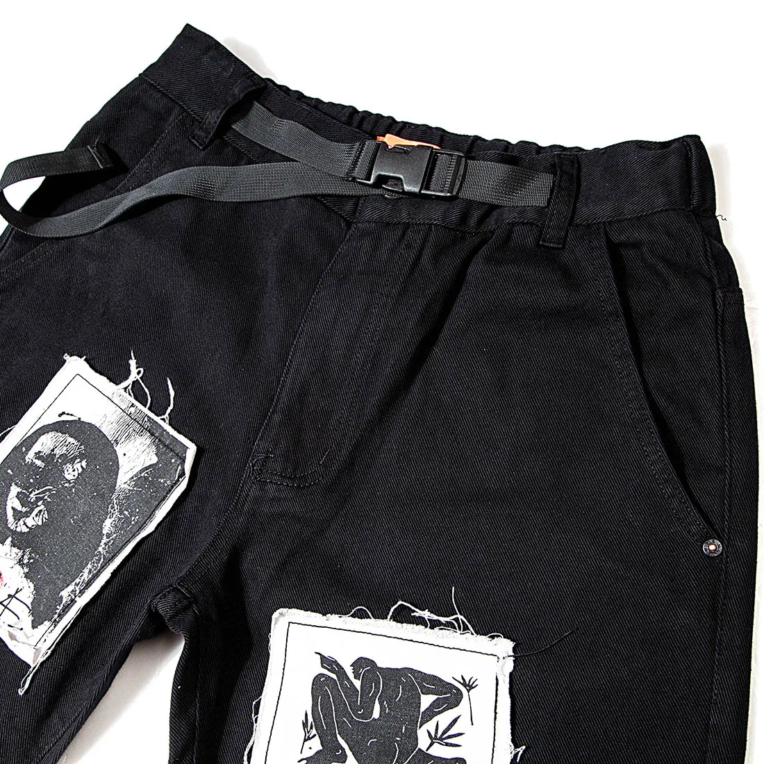 Мужские джинсы ATSUNSET повседневные с принтом в стиле хип-хоп всесезонные хараюку