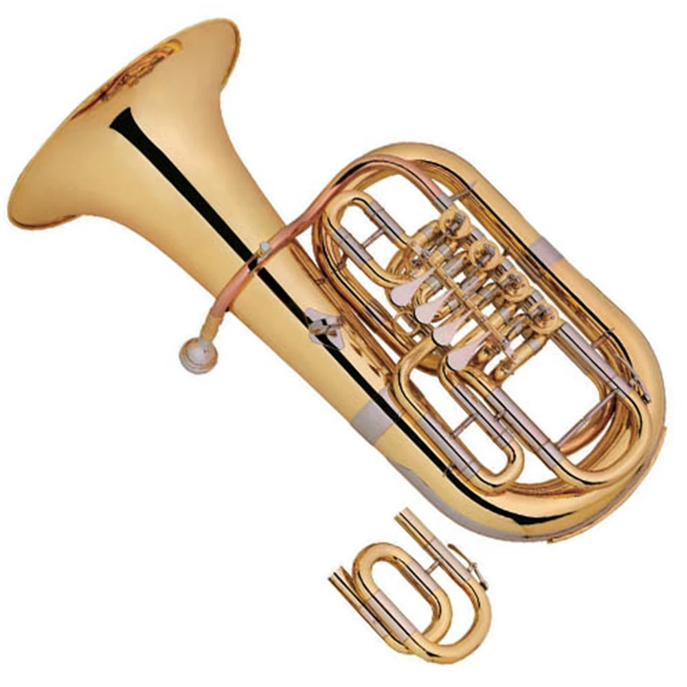 Золотой лак роторный euphonium(4 клапана золото латунь leadpipe Тон C/Bb) 1 покупатель