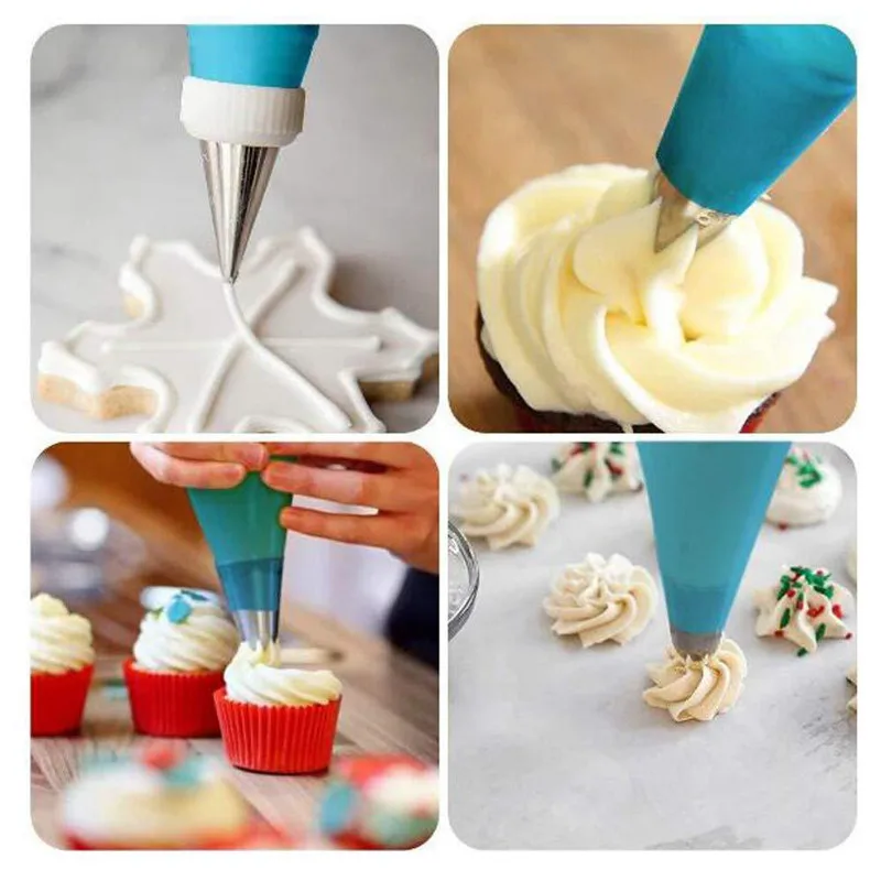 

52 Pcs/Set Pastry Bags +36 Nozzle Pastry Bag Cake Decorating Tools itchen DIY Icing Piping Cream Baking decoration accessories