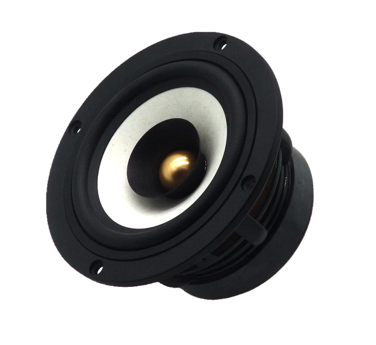 

1Pieces CORRECT 4 Inch 40 Mica Aluminum Frame Speaker High School Bass Fever Speaker HIFI Unit 24W High Power 4-8 Ohm Optional