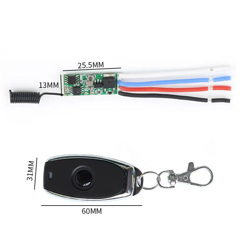 Мини-реле беспроводной Радиочастотный переключатель ДУ для Светодиодный ных