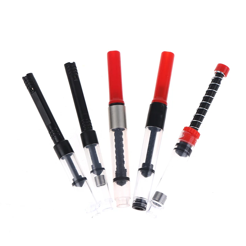 

5Pcs 3.4mm/2.6mm Meet Plastic Pump Cartridges Fountain Pen Converter International Standards