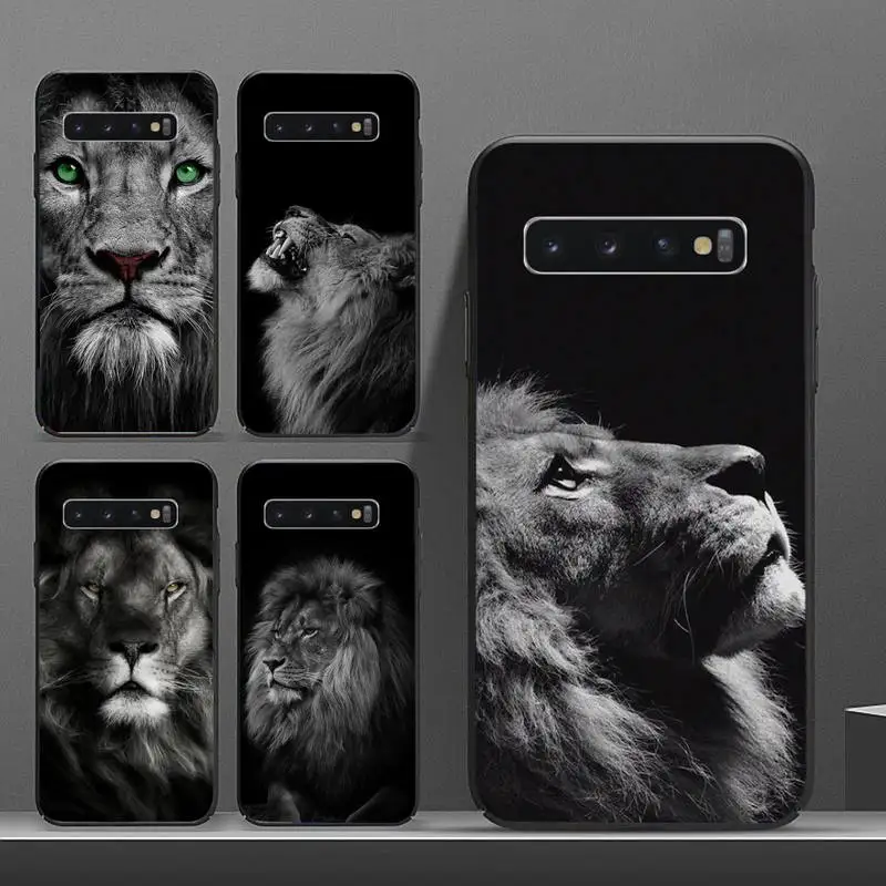 

Animals The Lion Phone Case For Samsung galaxy S 8 9 10 20 21 30 A 30 50 51 70 note 10 plus Ultra 5g