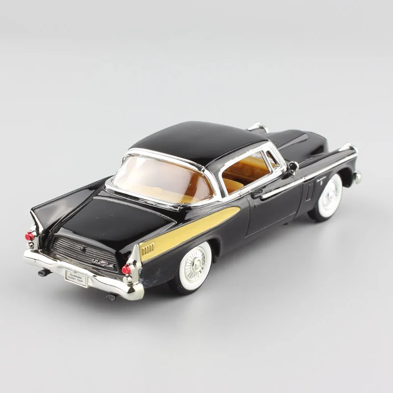 1:43 Масштаб дети 1958 Studebaker Golden Hawk Винтаж hardtop купе литые автомобили металлическая модель старый автомобиль игрушки подарок для коллекции