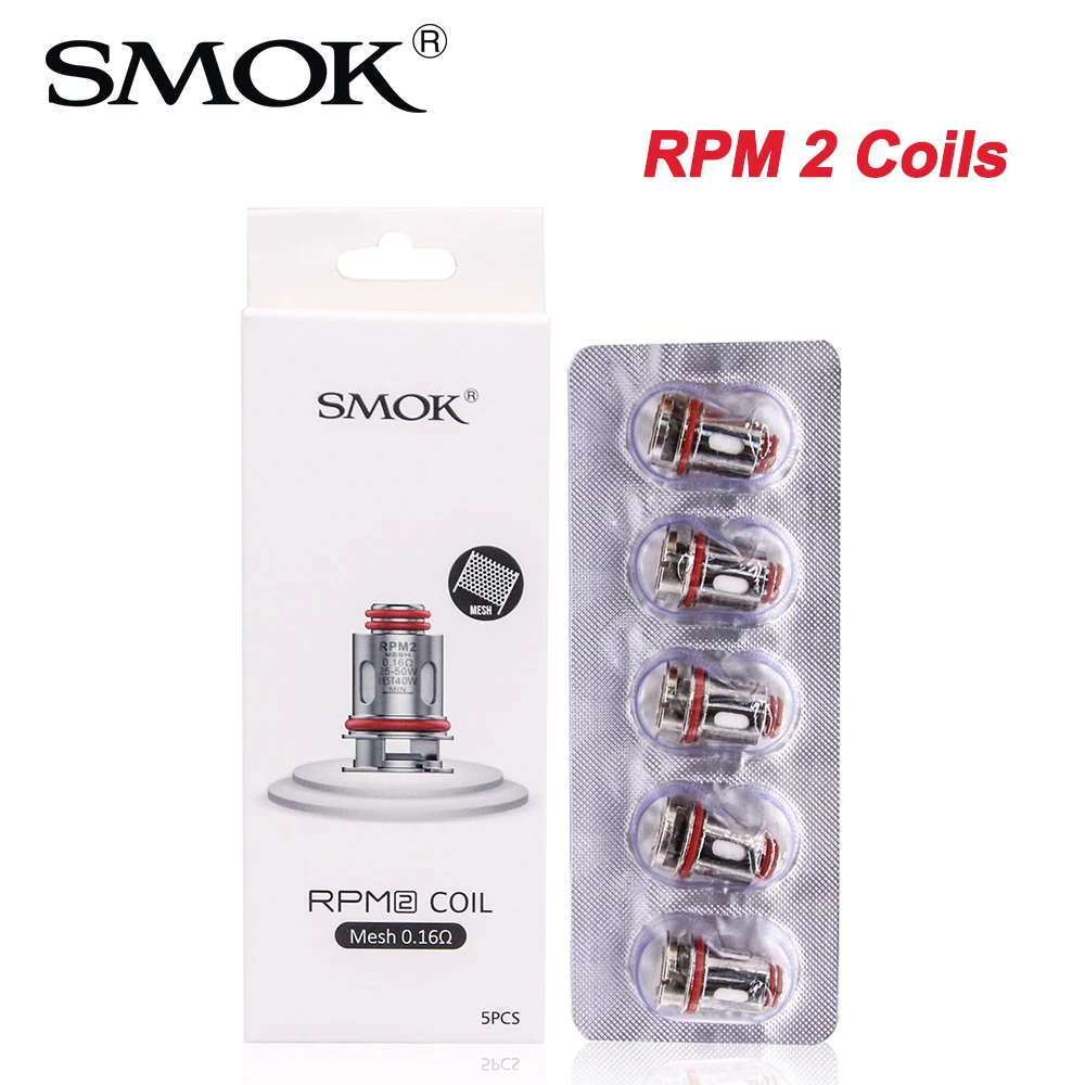 Оригинальный SMOK RPM2 RPM 2 катушечная головка сетчатые картриджи постоянного тока