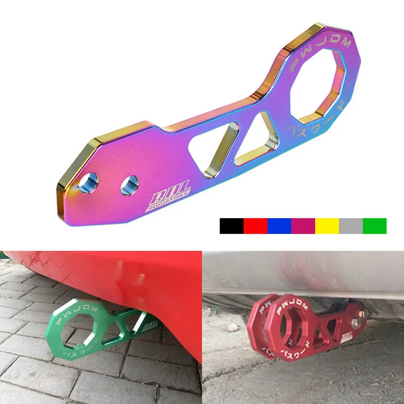 JDM СТИЛЬ гоночный задний буксирный крюк из алюминиевого сплава для Honda Civic RS