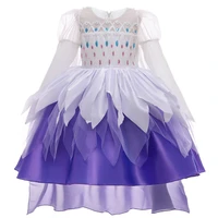 2021 fashion summer girl clothes childrens clothing doll collar elegant dresses for girls child girl princess dress for 3 10 y