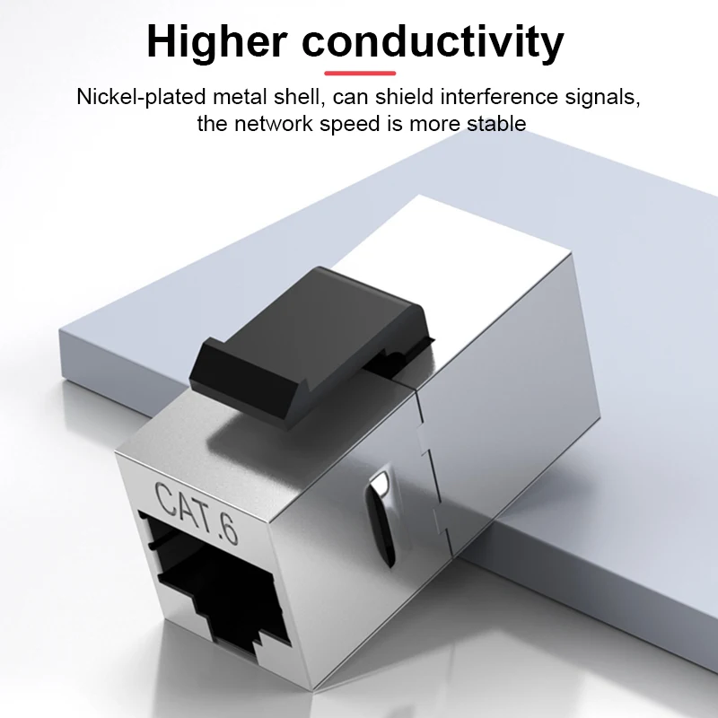 Прямой сетевой модуль CAT6 разъем RJ45 Информационная розетка компьютерный