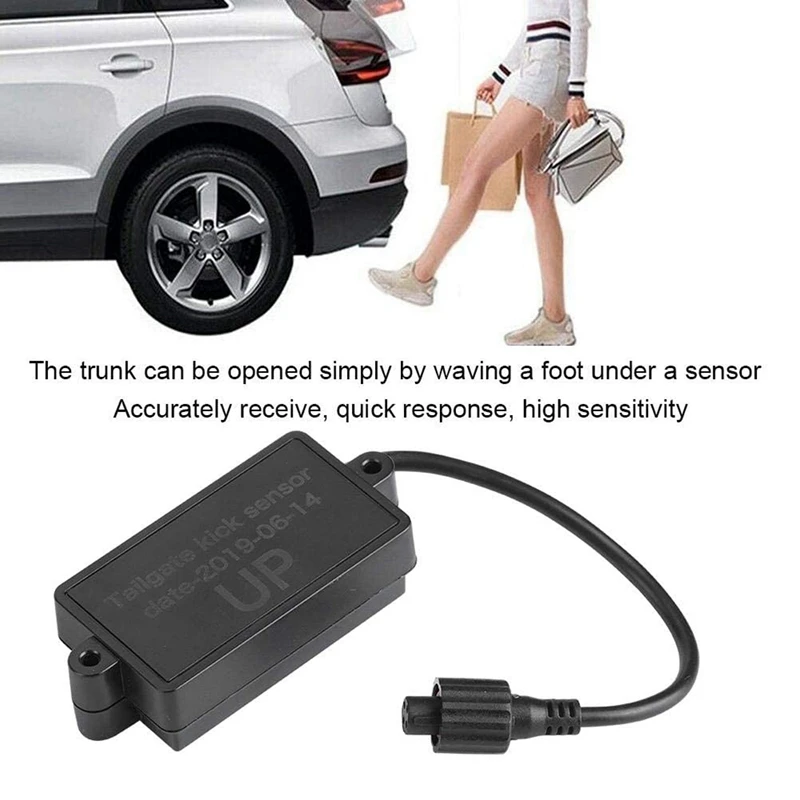 

1 ножная активация автомобиля, датчик удара багажника, электрический переключатель удара багажника для автомобиля, датчик открытия багажни...