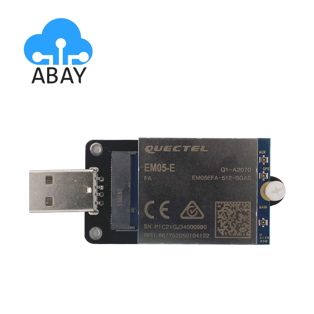 

Quectel EM05-E EM05EFA-51-SGAS FDD-LTE/TDD-LTD 4G LTE Cat4, модуль с M.2 NGFF на USB, плата адаптера с слотом Nano SIM