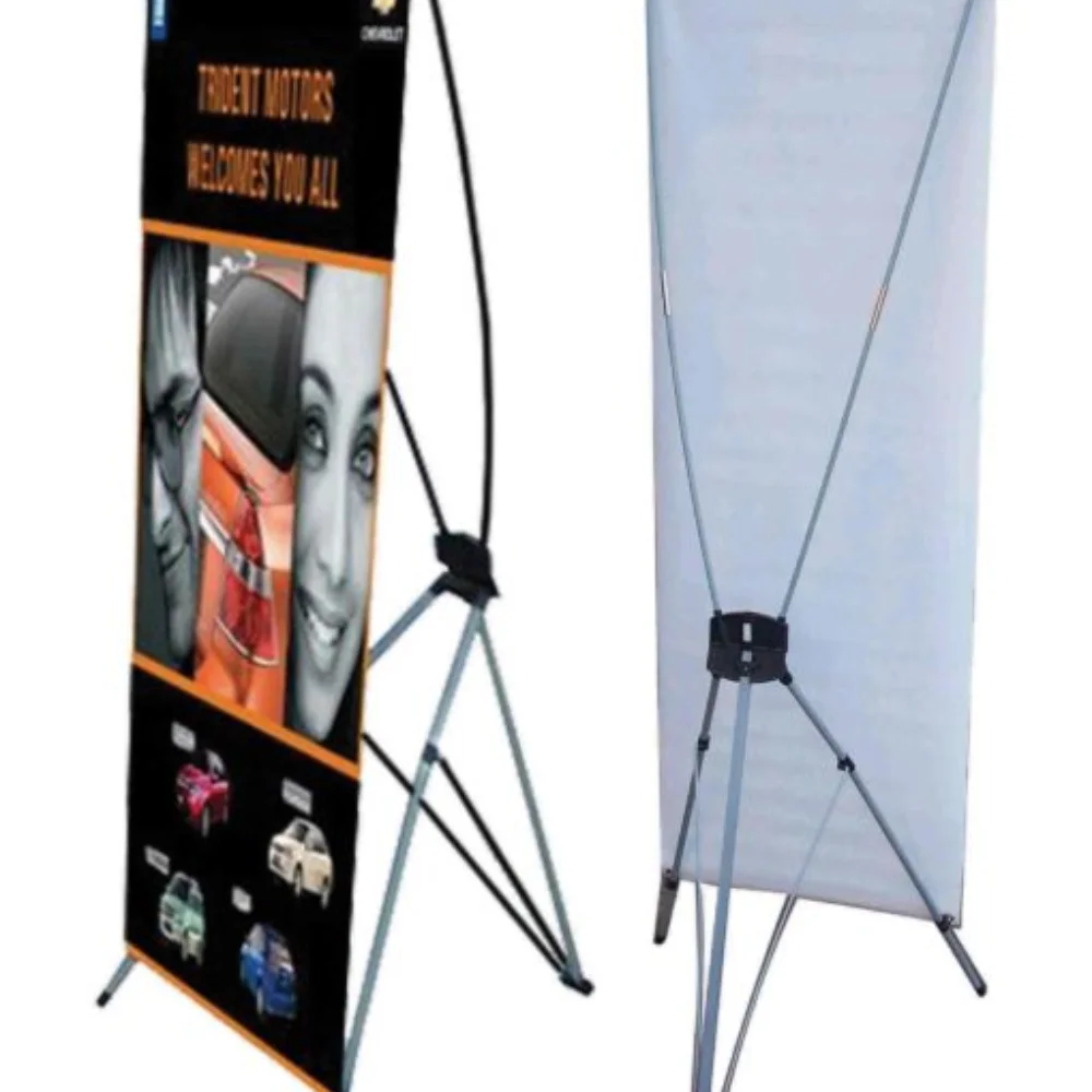 

Tripod portable flex x banner stand