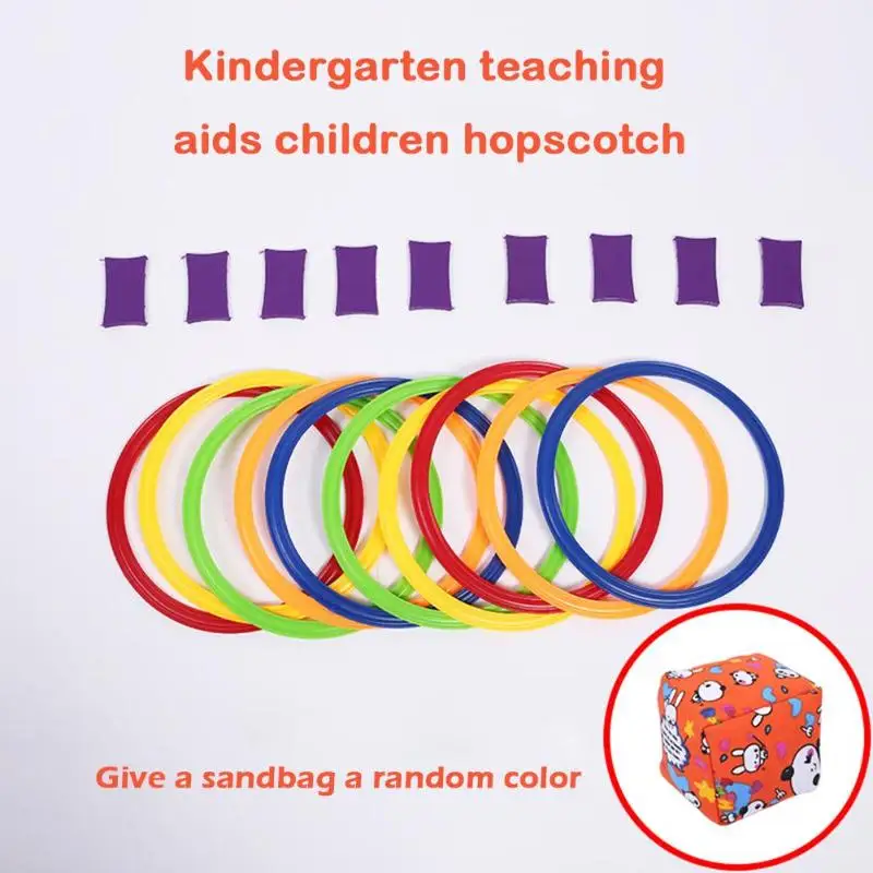 

Parent-Child Interactive Toys New and High Quality Fashionable Atmosphere Outdoor Fun Sports Hopscotch Jump To Grid Toy