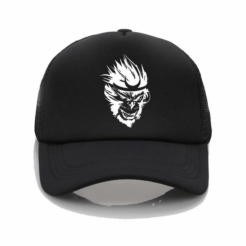 

The Monkey King print baseball caps for men and women summer pop caps new youth hip hop hats beach sun hats