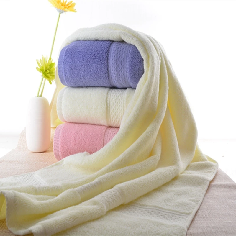 Японское полотенце из чистого хлопка супервпитывающее большое для лица/банное