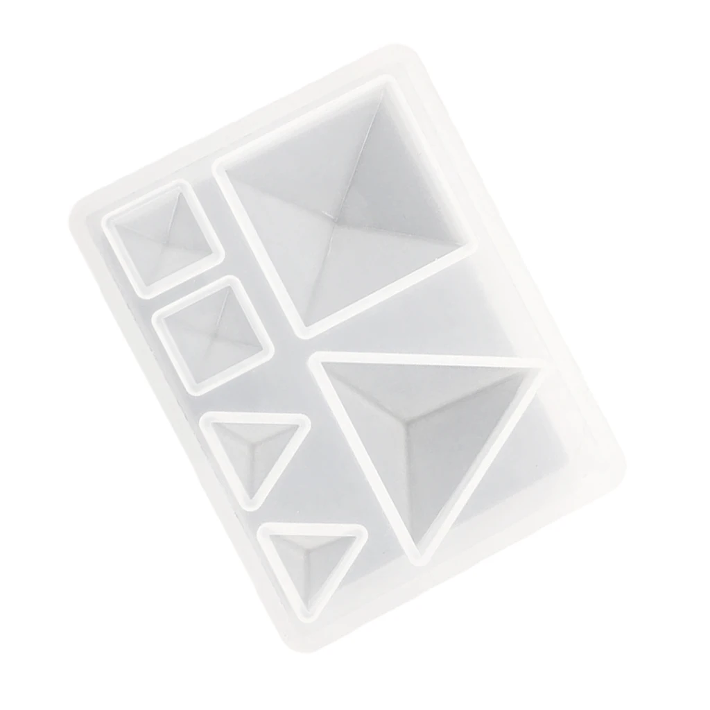 Силиконовая форма в форме пирамиды для самостоятельного изготовления