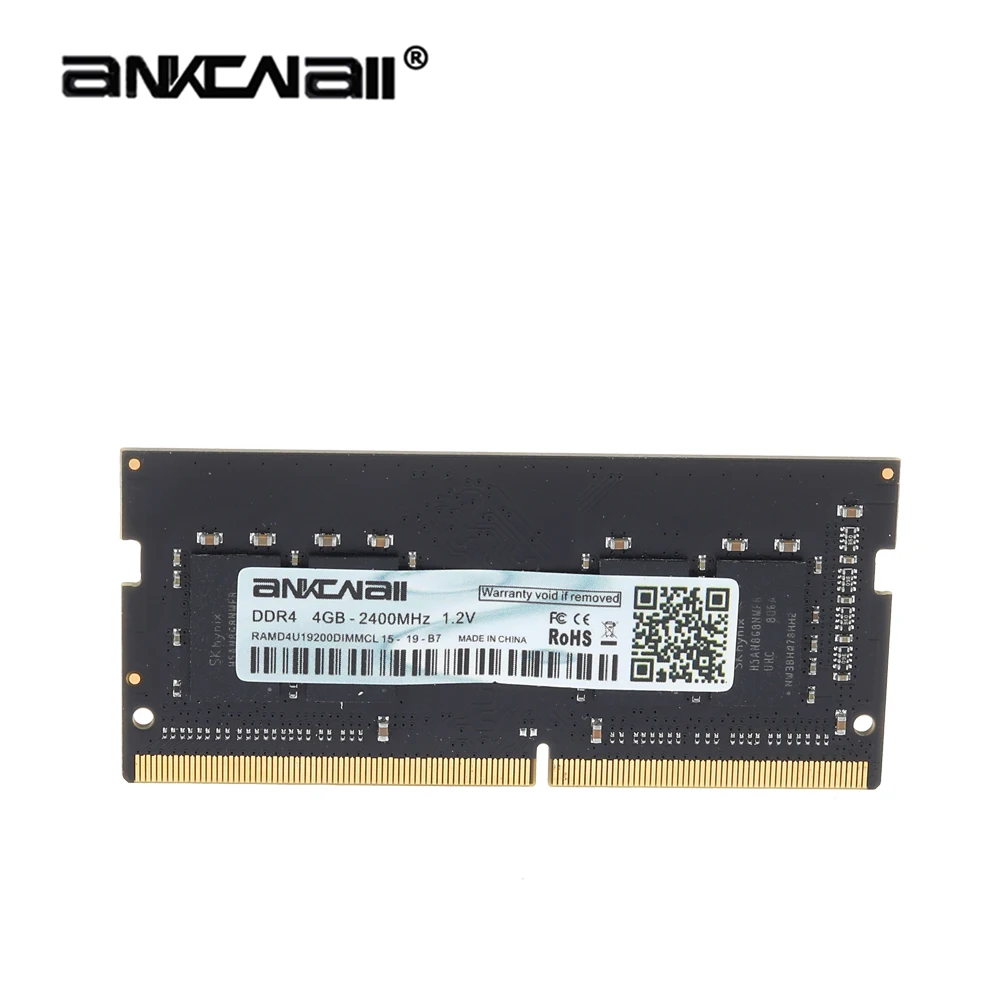 ANKOWALL ddr4 4 ГБ 8 16 2133 2400 2666 ram sodimm память для ноутбука с поддержкой памяти