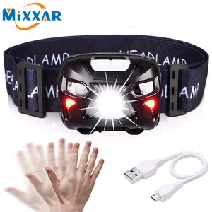 Светодиодный фонарь ZK10, перезаряжаемый, с датчиком движения