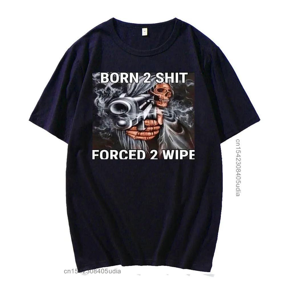 Футболка мужская с круглым вырезом модная рубашка принтом аниме рожденные в