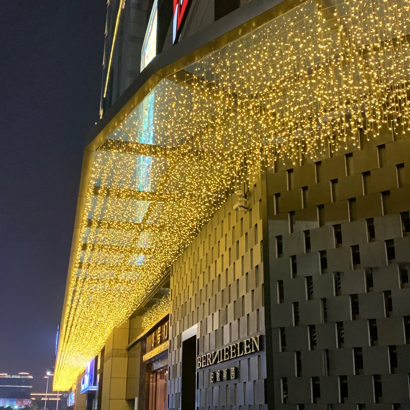 Рождественская лампа наружная Водонепроницаемая светодиодная гирлянда