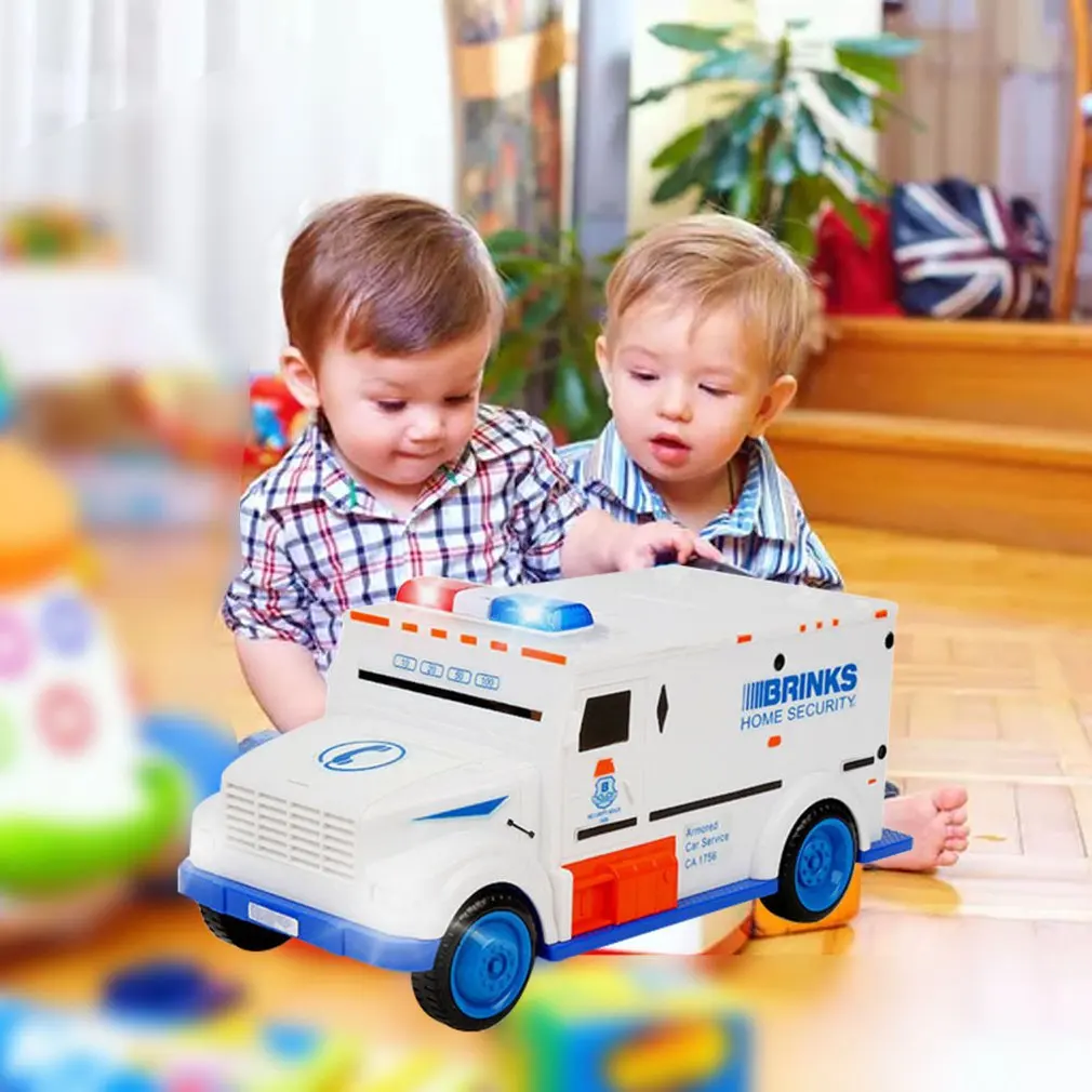 Электрическая Автомобильная игрушка Электронная Копилка для детей мальчиков