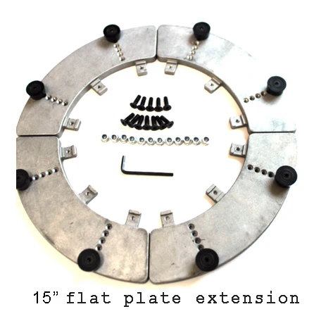 15 inch extension 4-кулачковый токарный станок по дереву, самоцентровый набор, токарный станок по дереву, аксессуары, костюмы, прокручивающийся патрон, 4 количества патронов - Цвет: 15 inch extension