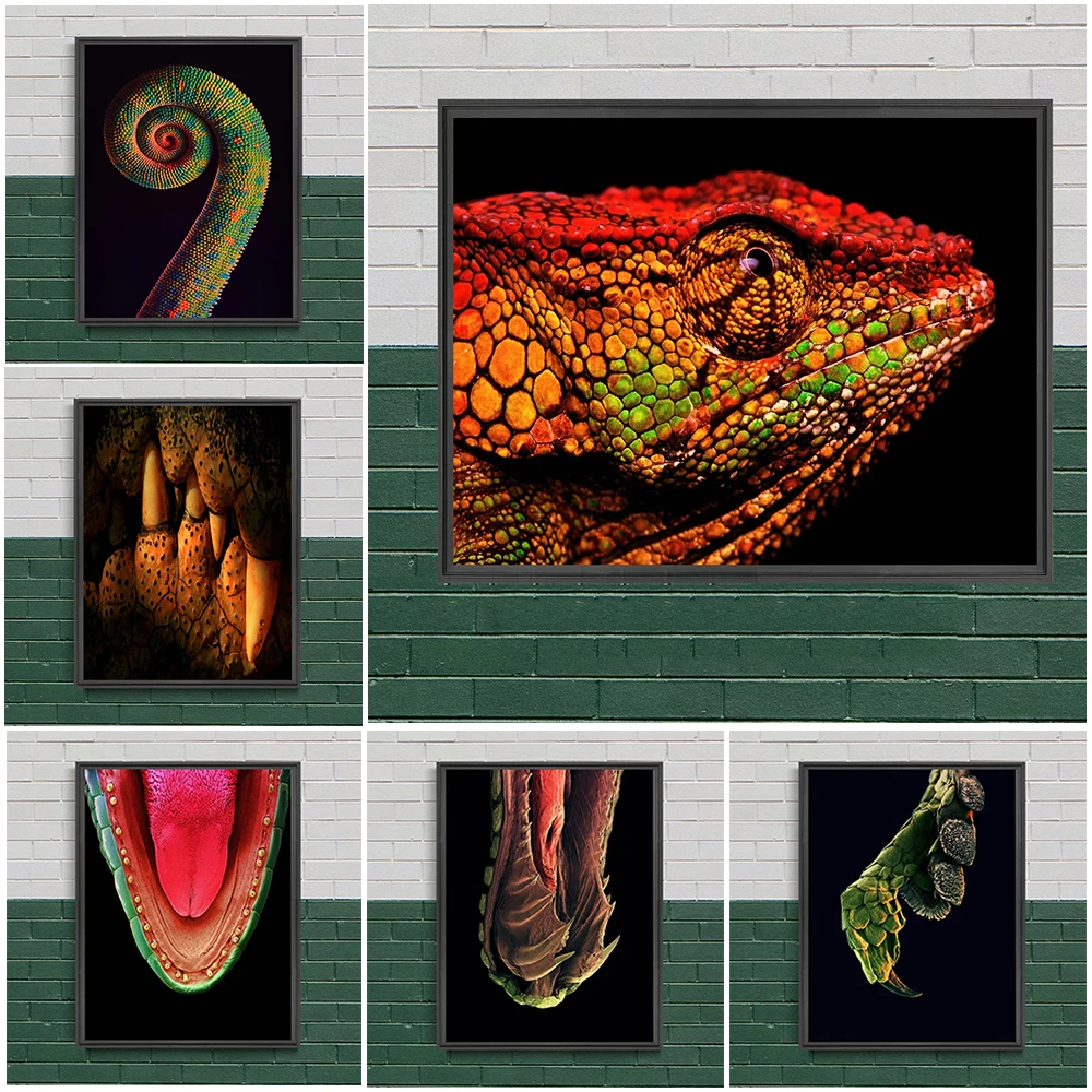 Хамелеон крокодил Гекко Скорпион животное винтажное украшение домашнее