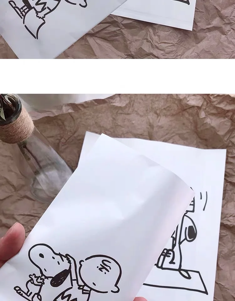 2 шт Peanuts Rogue Dog пустые Мини бумажные пакеты крафт-Печать Подарочная Свадебная Упаковка вечерние Пригласительные открытки Сумки для хранения