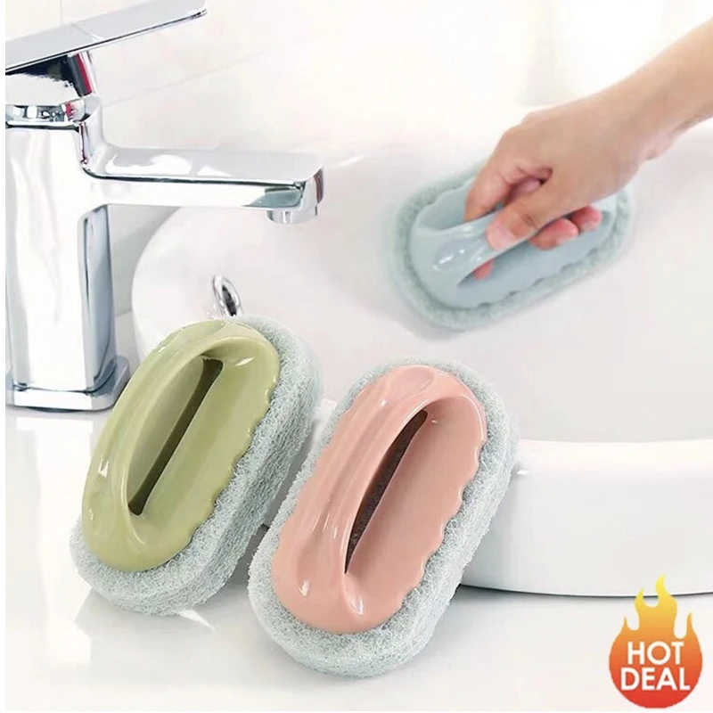 

New Cleaning Strong Decontamination Bath Brush Magic Sponge Eraser Cleaner Cleaning Sponges for Kitchen Bathroom Cleaning Tools
