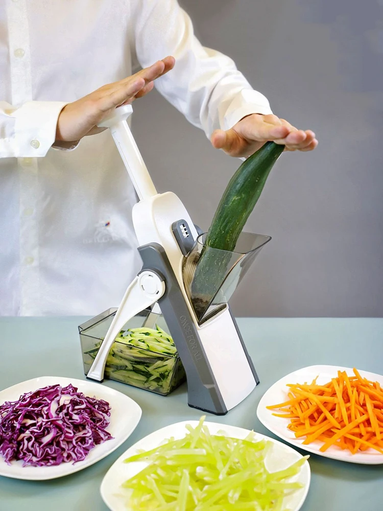 

Kitchen Accessories Foldable Grater Slicer Vegetable Mandoline Slicer Food Chopper Chips French Easy To Cut Potato Fry Gadgets