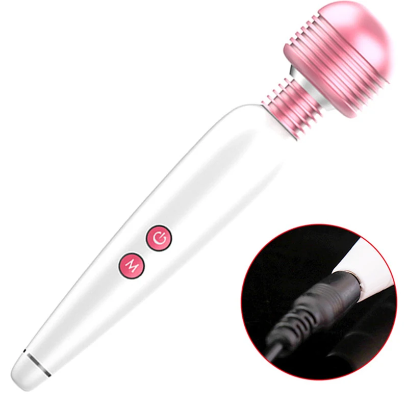 Мощные пероральные клиторные вибраторы для женщин USB Перезаряжаемый AV волшебный