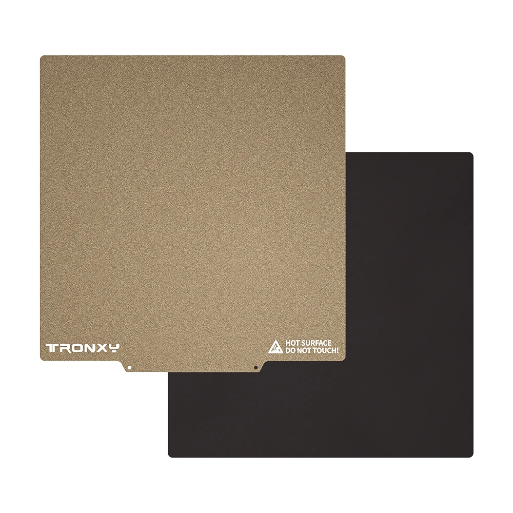 Tronxy 3D Printer 220*220mm 255*255mm Spring Steel Sheet Pre-applied PEI with Flex Magnetic Base Sticker for Hot Bed heatbed