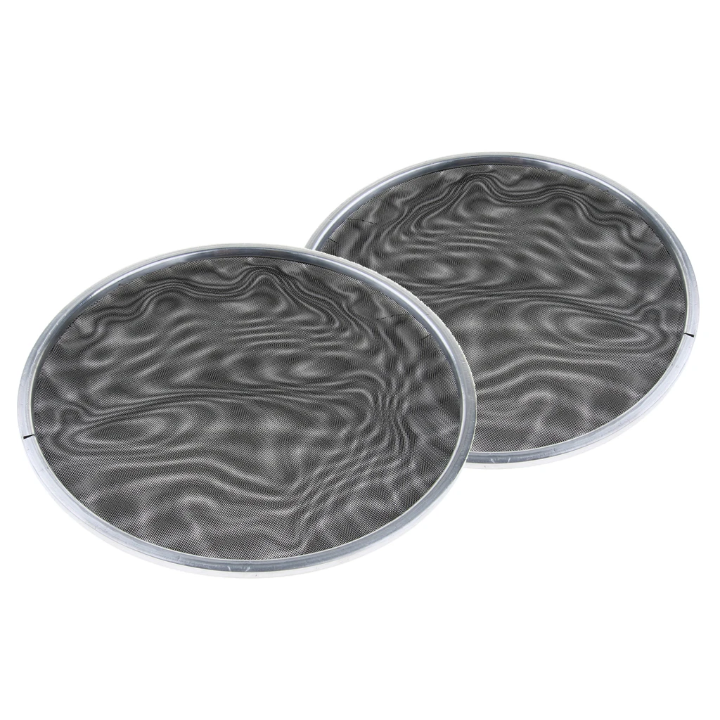 2 х двухслойная сетчатая барабанная головка бесшумные барабанные головки черный