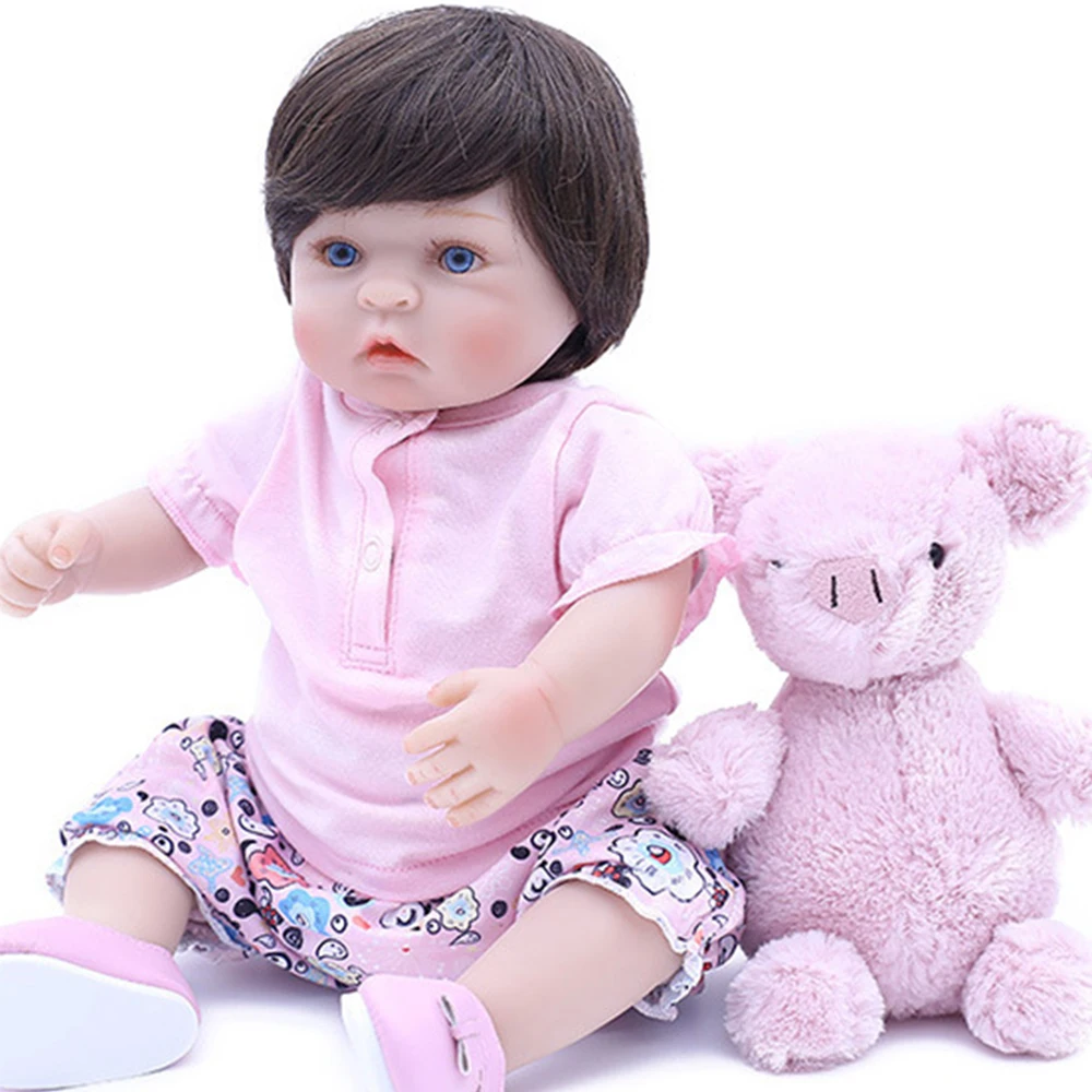 Детская Реалистичная силиконовая кукла ручной работы 40 см | Игрушки и хобби